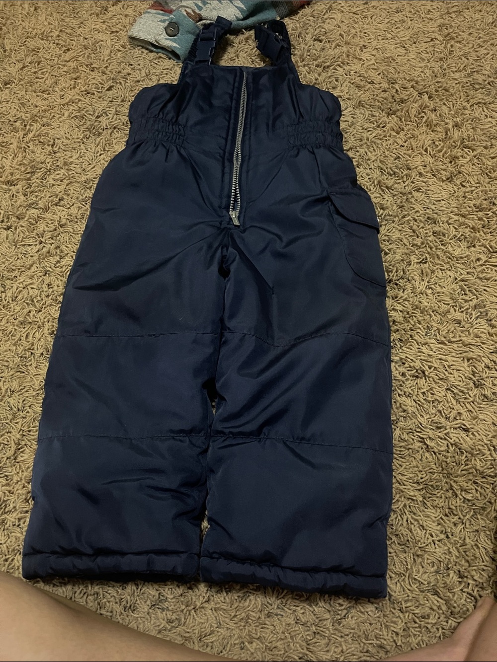 Carter's Navy Blue Kids Snow Overalls